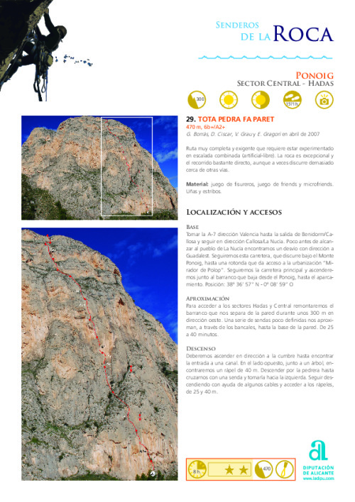 Tota pedra fa paret