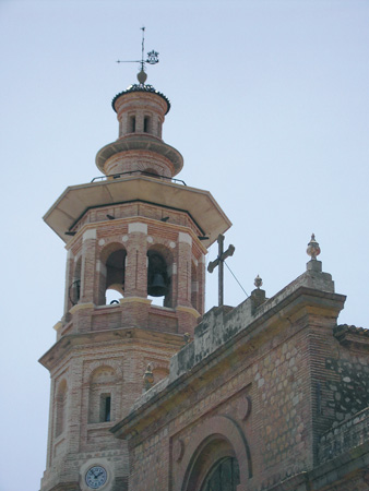 Campanario de la iglesia. Jalón
