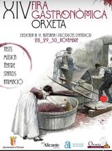 fira gastronómica orxeta